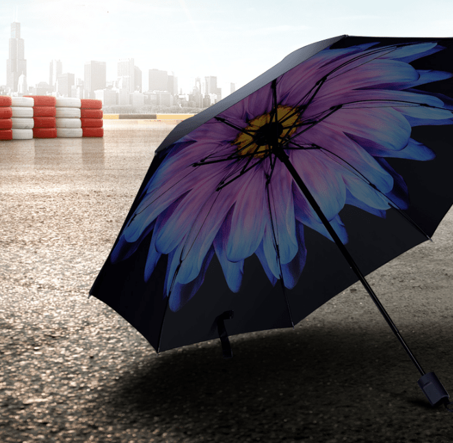 Protect yourself from the sun's harsh rays while adding a touch of style to your outdoor space with this decorative sun shading umbrella. It's uniquely designed to provide maximum shade and cover while celebrating your sense of style.