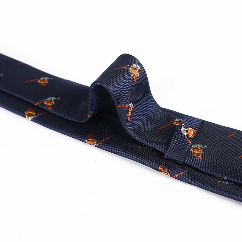 Handsome Bird Multi Colored Tie