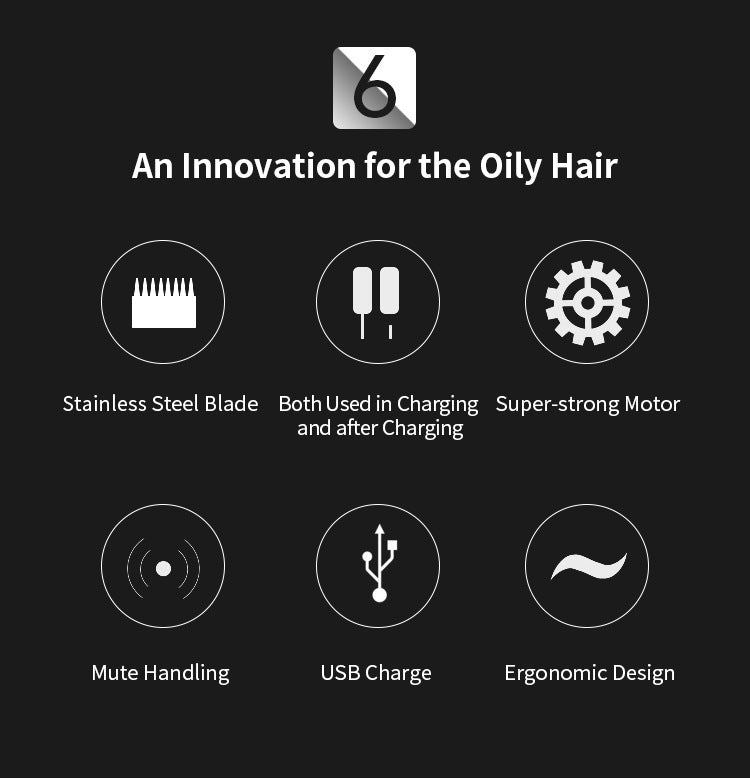 Engraved Electric Hair Shaver