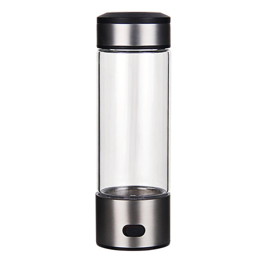Boost your hydration game with our Hydrogen Alkaline Ionizer Water Bottle! This innovative bottle not only provides clean and pure drinking water, but it also infuses it with hydrogen, promoting better hydration and overall health.