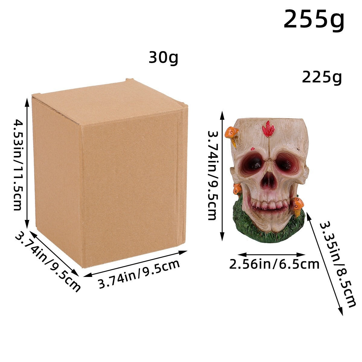 Transform your Halloween celebration with these Resin Skull Party Decorations. Crafted for a realistic yet durable look, they add an eerie charm to any space. Perfect for creating a spooky atmosphere, these skulls are ideal for parties, haunted houses, or seasonal decor.