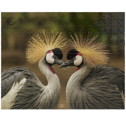 Discover the beauty of East Africa with our Crowned Crane Puzzle! Featuring 110 to 1014 pieces, this puzzle showcases the stunning East African Crowned Crane in all its glory. Piece by piece, you'll be amazed by the intricate details and vibrant colors of this majestic bird. Perfect for puzzle enthusiasts and nature lovers alike!