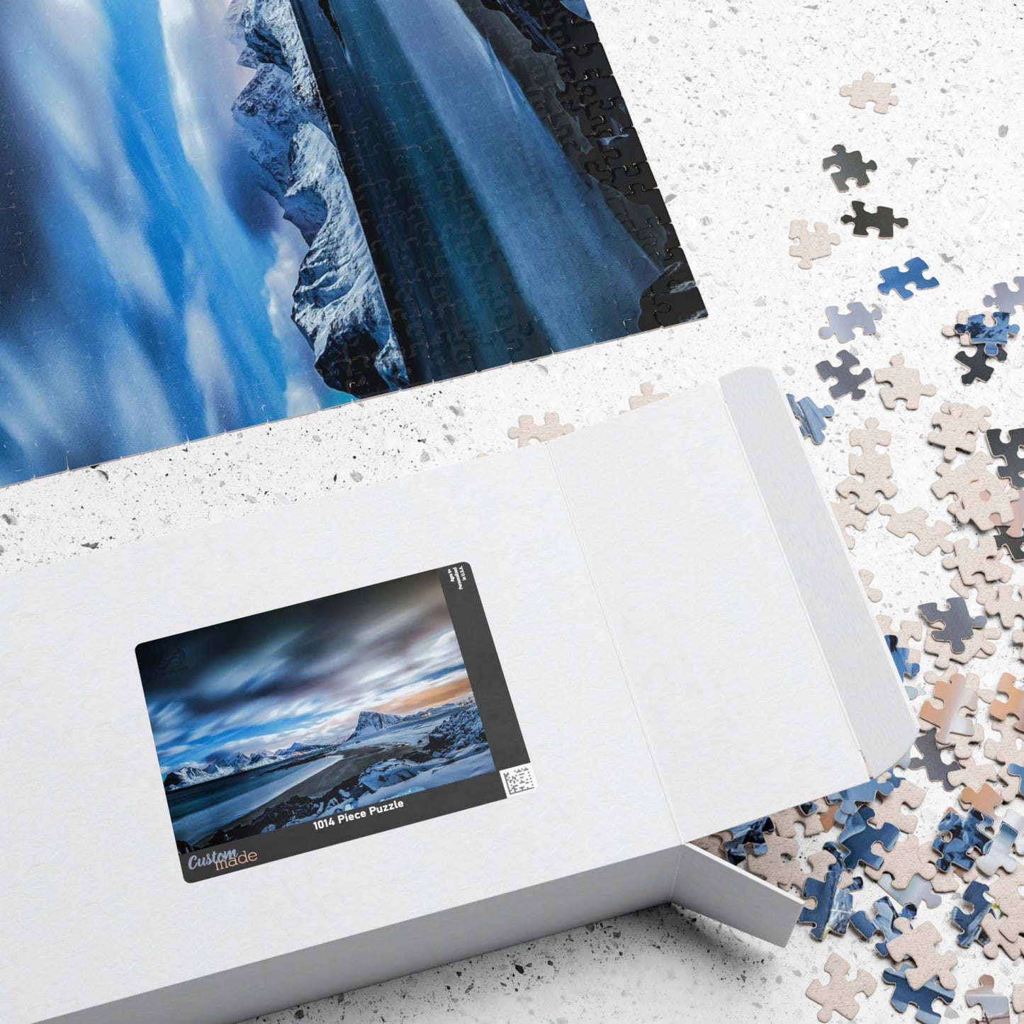Indulge in the ultimate luxury with our Frozen Mountain Lake Puzzle. With 110 to 1014 pieces, this puzzle features a breathtaking mountain lake scene that will transport you to a serene world of nature. Perfect for challenging your mind and creating a stunning piece of art.
