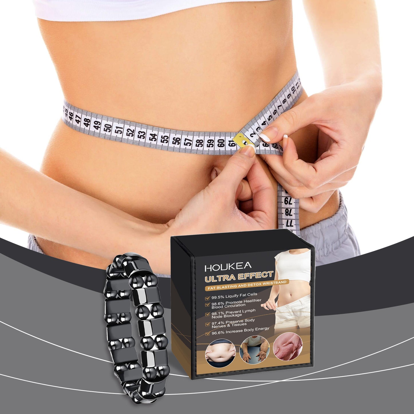 This Lightweight Natural Healing Body Care Bracelet combines comfort with holistic wellness. Designed for all-day wear, it supports your body's natural balance without feeling heavy or restrictive.
