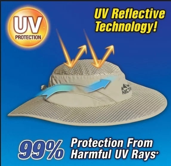 Hydro Cooling Bucket Hat is a hat for outdoor wear that's meant to keep you cool and comfortable, even as you work or participate in physical activities in the hot sun.