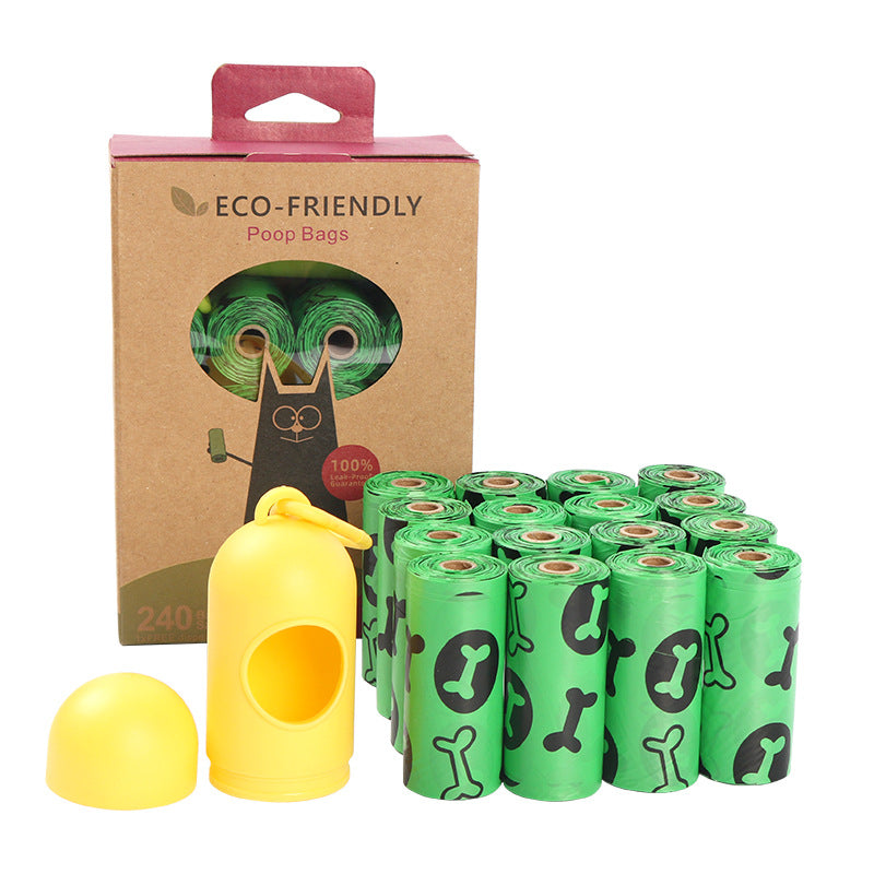 Eco-conscious and convenient, our Bulk Degradable Pet Poop Bags are the perfect solution for pet waste cleanup. Made with biodegradable materials, they are not only better for the environment but also easy to use and dispose of.