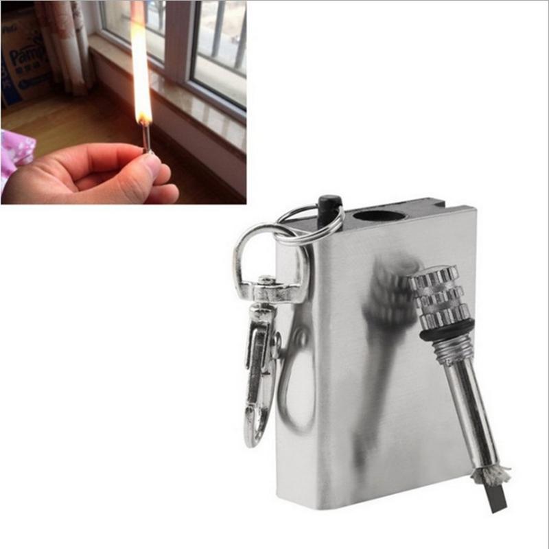 This Instant Emergency Fire Starter Flint is perfect for preppers and during emergency situations. The flint generates sparks at temperatures over 5,000°F, providing a reliable fire starter for camping, survival, and outdoor activities.