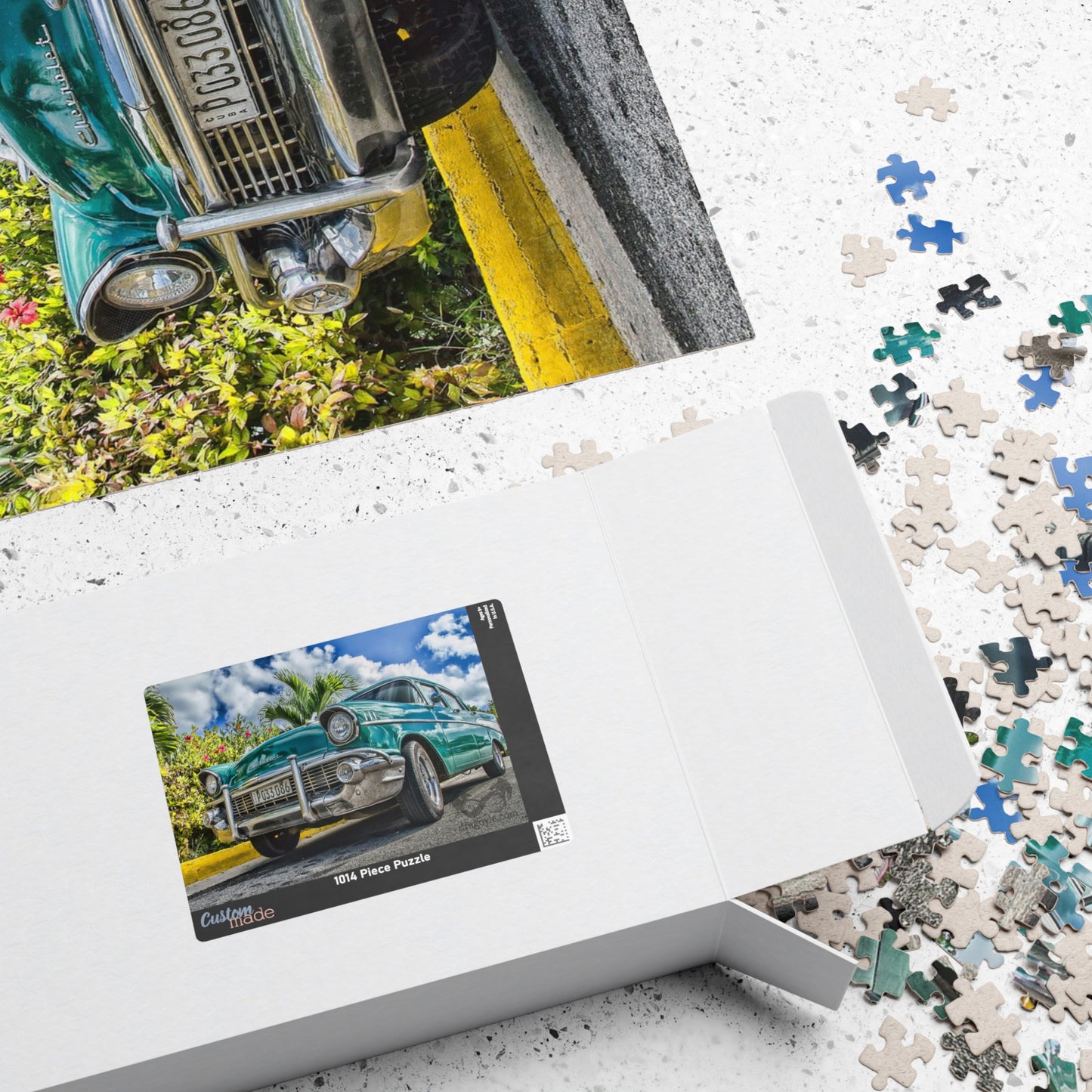 Indulge in a sophisticated puzzle experience with our Blue Classic Car Puzzle. Unleash your inner artist and immerse yourself in the world of vintage luxury. With 110 to 1014 pieces, this puzzle will challenge and delight, providing hours of elegant entertainment.