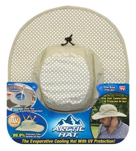 Hydro Cooling Bucket Hat is a hat for outdoor wear that's meant to keep you cool and comfortable, even as you work or participate in physical activities in the hot sun.