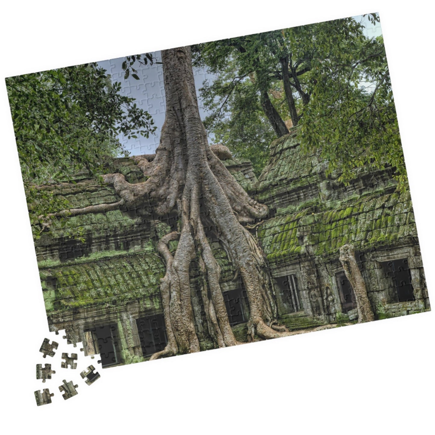 Explore the ancient world with our Overgrown Tree House Puzzle. With 110 to 1014 pieces, this puzzle offers hours of challenge and satisfaction. Discover the beauty and mystery of the tree house as you piece together the intricate details of this ancient structure. Perfect for puzzle enthusiasts and history buffs alike.