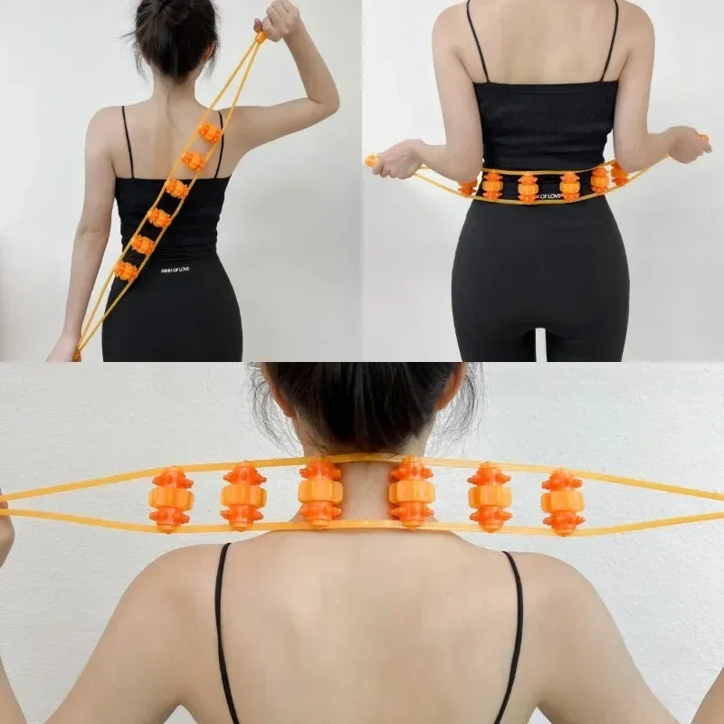 Improve circulation and relieve muscle tension with our Hand-held Roller Muscle Massager. With its ergonomic design and multiple massage nodes, this tool targets trigger points and provides deep tissue massage.