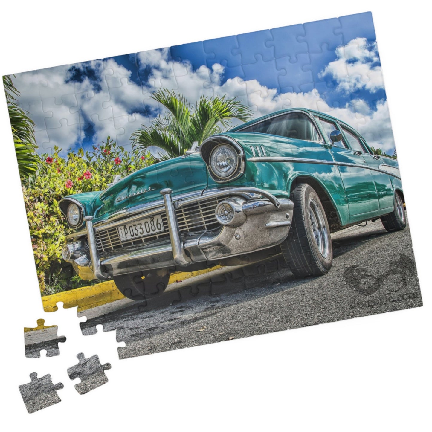 Indulge in a sophisticated puzzle experience with our Blue Classic Car Puzzle. Unleash your inner artist and immerse yourself in the world of vintage luxury. With 110 to 1014 pieces, this puzzle will challenge and delight, providing hours of elegant entertainment.
