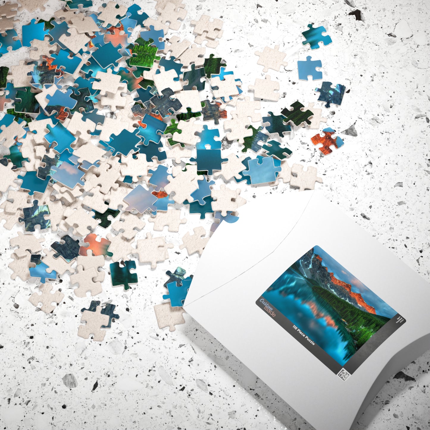 Discover the breathtaking beauty of nature with our Majestic Mountain Reflection Lake Puzzle. Create a stunning masterpiece with 110 to 1014 pieces, capturing the majestic mountains and peaceful reflection of the lake. A perfect blend of art and entertainment, this puzzle is sure to provide hours of relaxation and satisfaction.