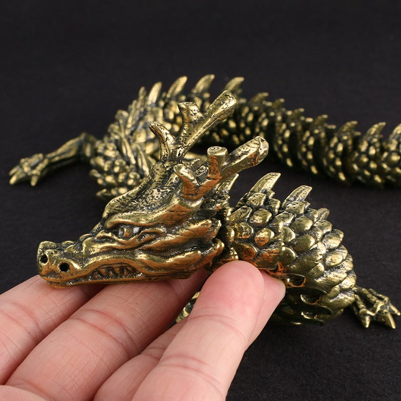 This stunning Antique Zodiac Collectable Dragon is crafted with intricate detail and care. Its unique design presents one of the most valuable collectables for any lover of Chinese dragons and zodiac signs. A truly inspiring piece!