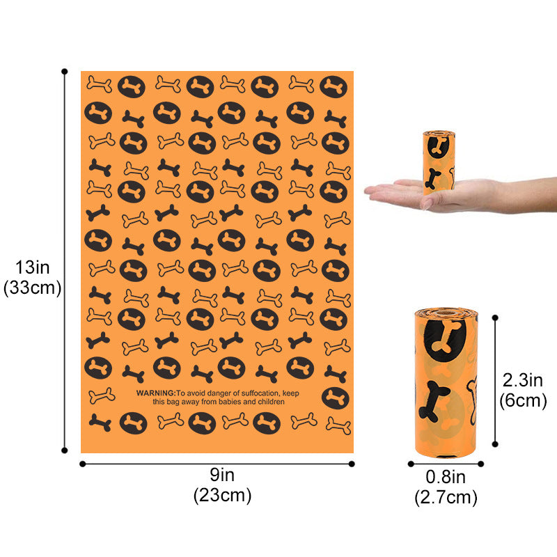 Eco-conscious and convenient, our Bulk Degradable Pet Poop Bags are the perfect solution for pet waste cleanup. Made with biodegradable materials, they are not only better for the environment but also easy to use and dispose of.