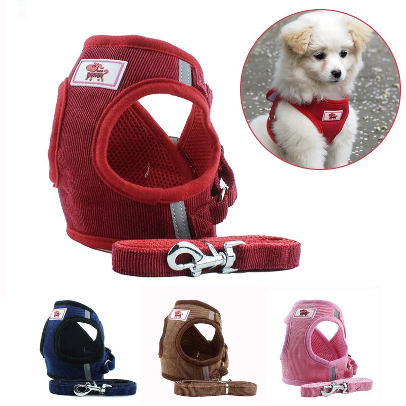 Elevate your walks with our Reflective Adjustable Breathable Harness & Leash sets. Designed for safety and comfort, the reflective material keeps your pup visible in low light while the breathable design keeps them cool. With adjustable straps, finding the perfect fit has never been easier.