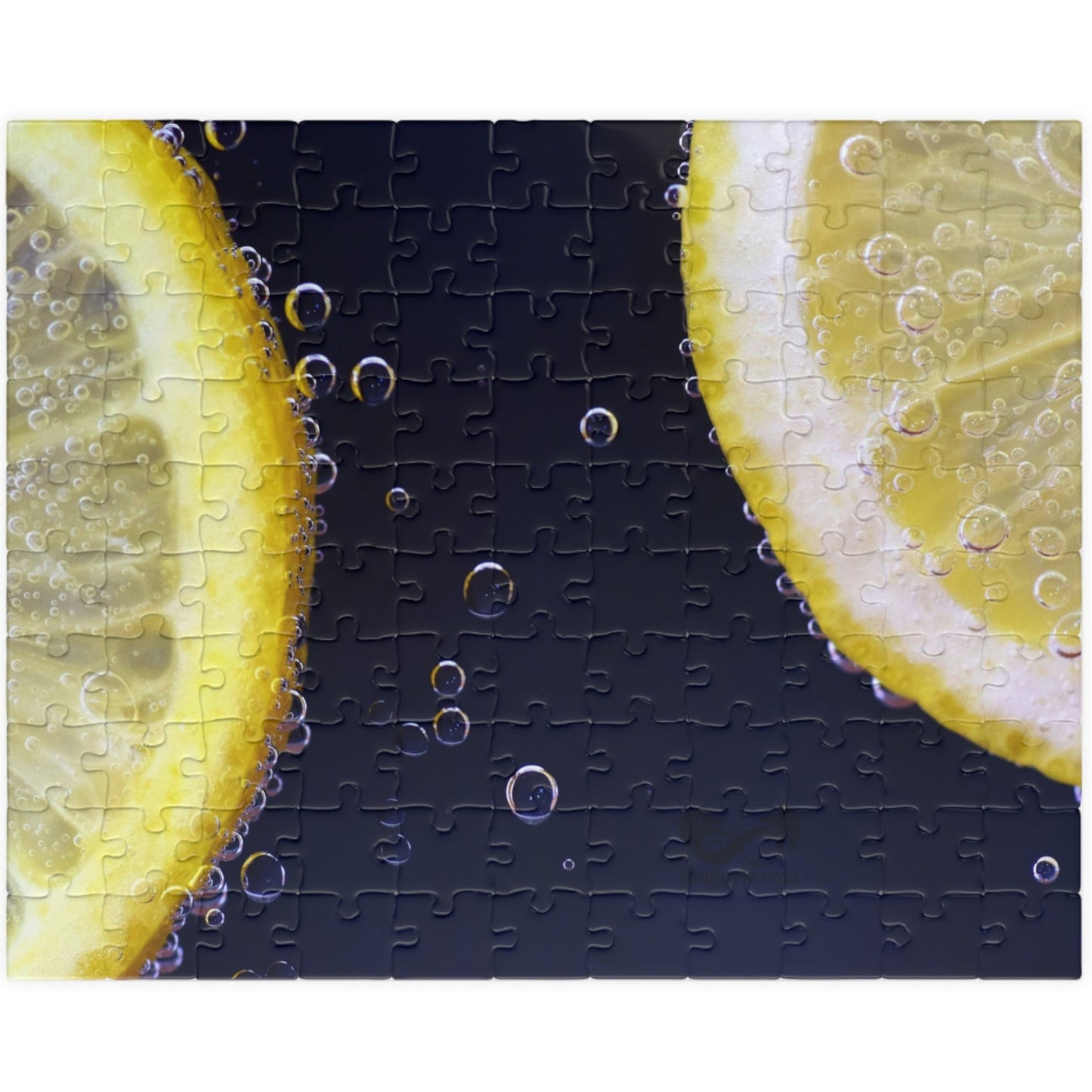 Indulge in a burst of citrus with our Bubbly Lemon Slices Puzzle! With 110 to 1014 pieces, this puzzle will challenge your mind and relax your soul. Perfect for puzzle lovers, the vibrant lemon slices will brighten up any room. Bring home a slice of joy today!