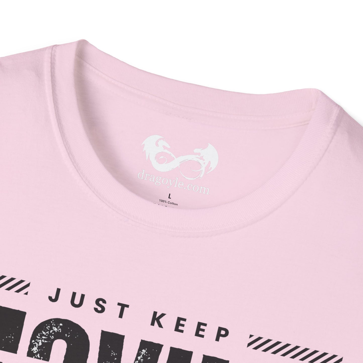 This unisex t-shirt is a canvas for self-expression, crafted for those who embrace resilience. With the phrase "Just Keep Moving Forward - Cancer Survivor" emblazoned across the chest, it celebrates strength and spirit.