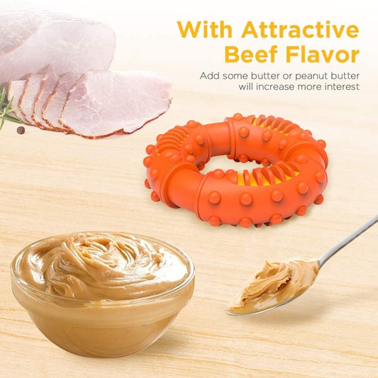 Treat your pup to a squeaky clean smile with our Bite Resistant Teeth Cleaning Dog Toy! This durable toy is made of bite-resistant materials, making it no match for your pooch’s powerful chompers. It’s even designed to clean their teeth with every chew!