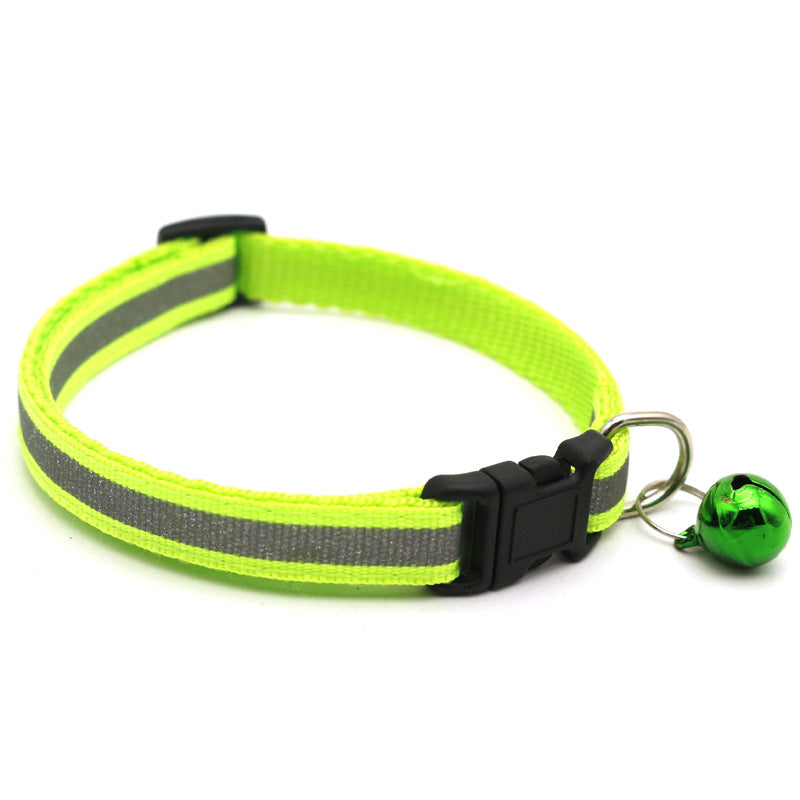 Never worry about losing sight of your pet - this collar's reflective capabilities will make sure they stand out in the night!
