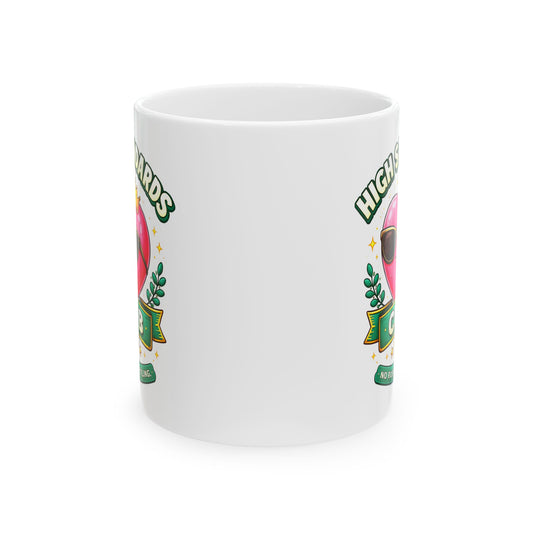 High Standards Club 11oz Coffee Lover Mug