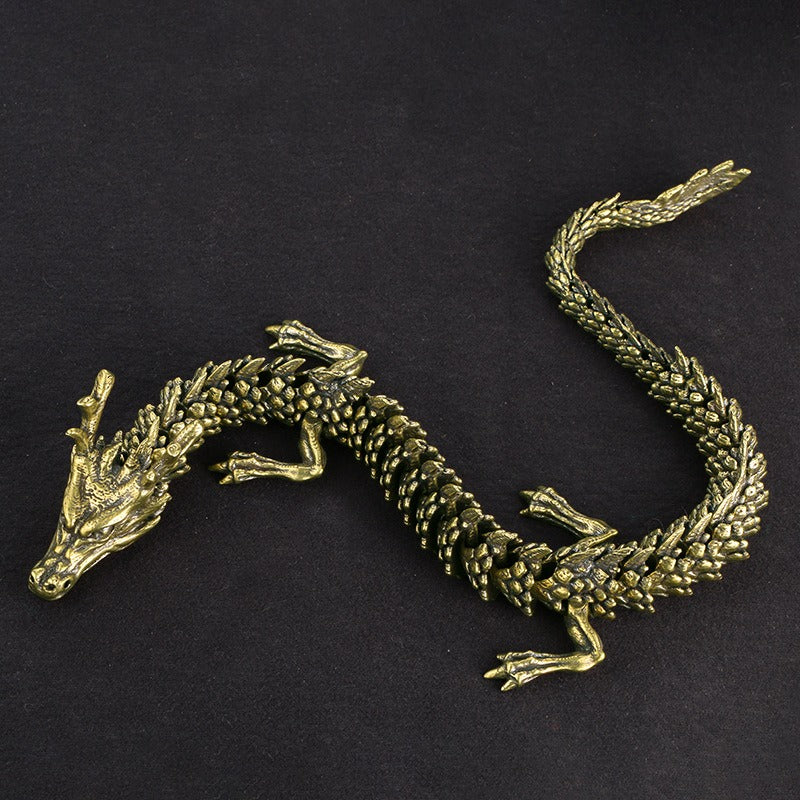 This stunning Antique Zodiac Collectable Dragon is crafted with intricate detail and care. Its unique design presents one of the most valuable collectables for any lover of Chinese dragons and zodiac signs. A truly inspiring piece!