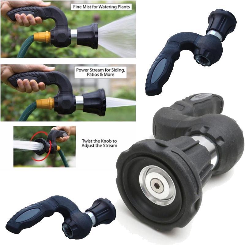 Transform your ordinary garden hose into a powerful cleaning and watering machine with the Mighty Blaster Garden Water Nozzle! With its adjustable spray settings, easily wash away dirt and grime or gently water delicate plants. Save time and effort with this versatile tool.