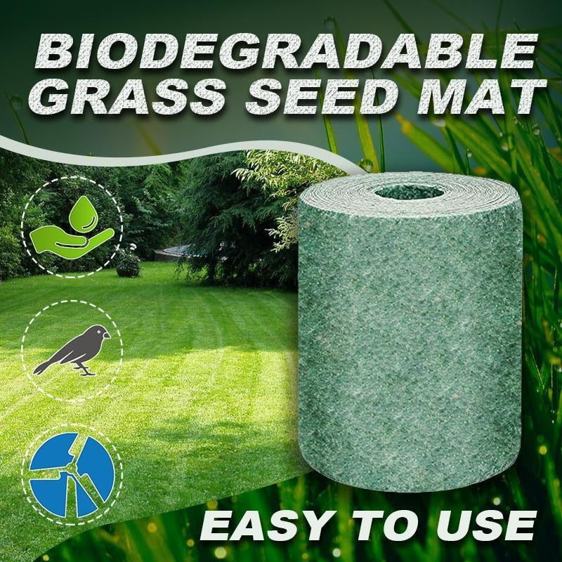 Our Biodegradable Grass Seed Starter Mat offers an easy and eco-friendly way to plant and grow grass. The mat is made of biodegradable material, ensuring that the mat will break down naturally and quickly.