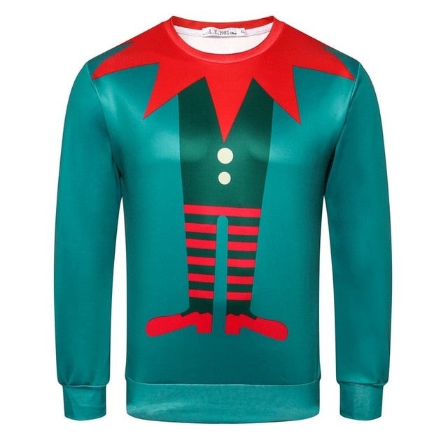 Stay cozy this winter in these delightful 3D Christmas patterned pullover sweaters! Boasting a festive look and feel, these festive sweaters will make your celebrations even more merry and bright. Plus, with their snug fit and ultra-comfy fabric, you'll be making the winter season magical and warm in no time!