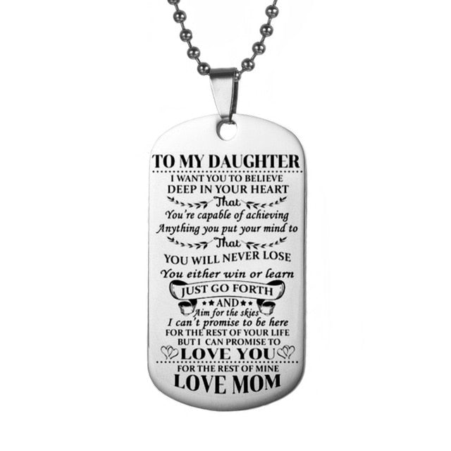 Distinguished Engraved Metal Dog Tags