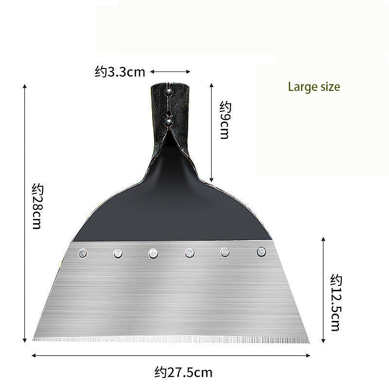 Tool is a versatile and durable tool for outdoor activities. Its curved design makes it easy and efficient to scrape off various surfaces, while its steel construction ensures long-lasting use. Perfect for camping, hiking, and more.