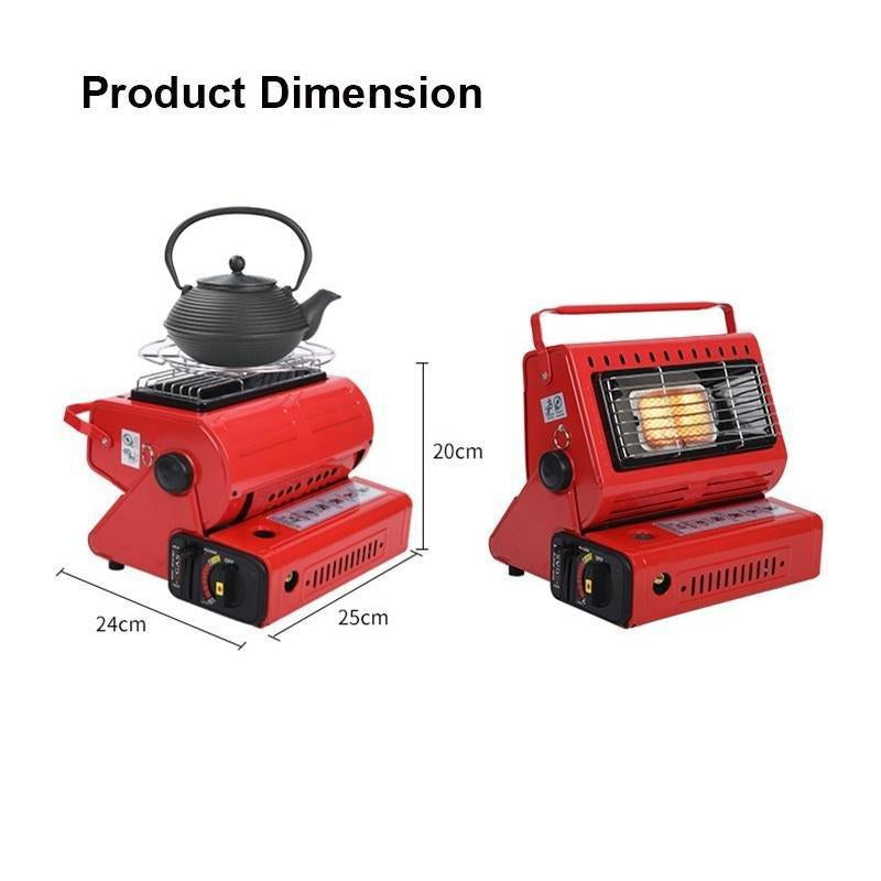 Stay warm and cozy on your outdoor adventures with our Multi-Use Portable Tent Heater & Stove. This versatile device not only provides heat but also doubles as a convenient stove for cooking. Perfect for camping, hiking, and more! Don't let the cold weather stop you from enjoying the great outdoors!