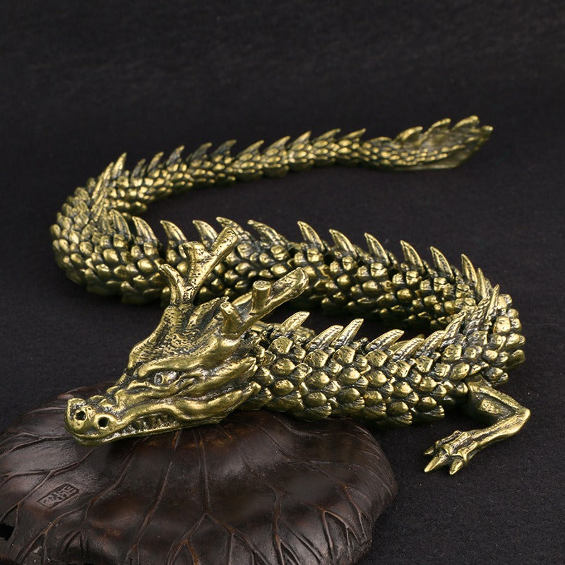 This stunning Antique Zodiac Collectable Dragon is crafted with intricate detail and care. Its unique design presents one of the most valuable collectables for any lover of Chinese dragons and zodiac signs. A truly inspiring piece!