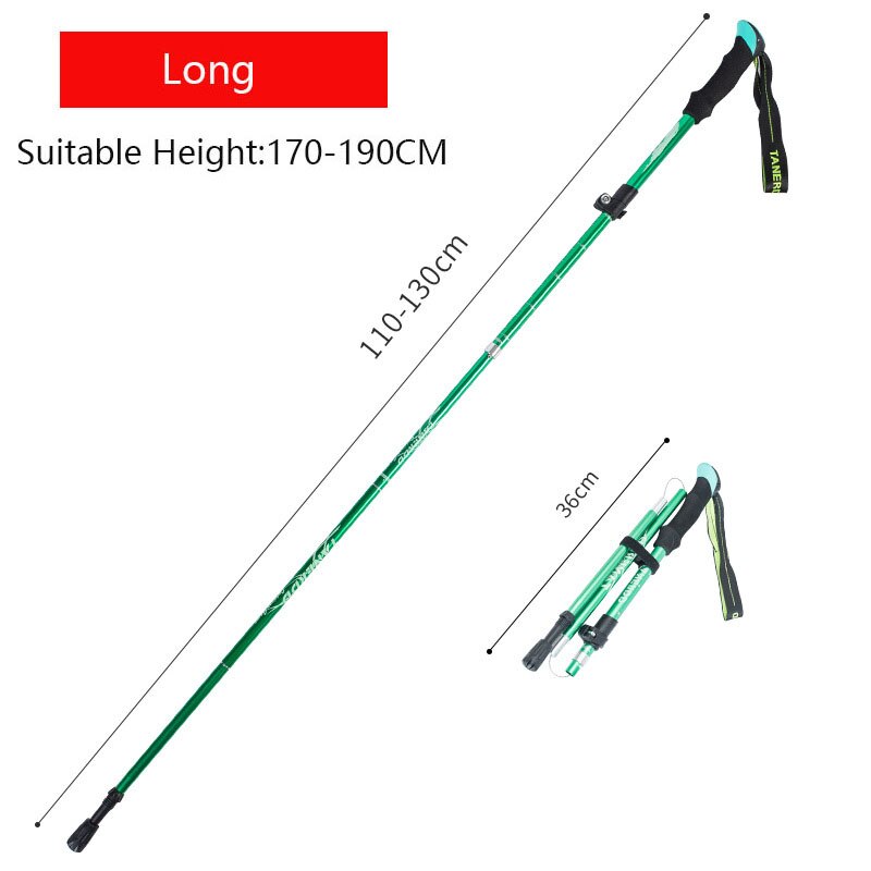 Experience stability and comfort on every step with the Ultralight Anti-Shock Telescopic Walking Stick. Designed to reduce impact and absorb shocks, this walking stick eases strain on your joints during long walks or hikes.