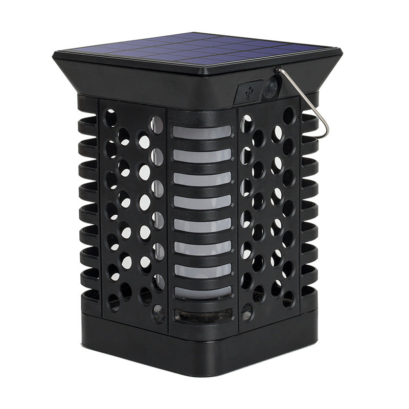 Light up your garden with this Solar Flame Garden Lamp. Powered by the sun, this lamp easily mounts on any surface and provides a warm, inviting light. Enjoy this stylish addition to your garden and make your evenings extra special.