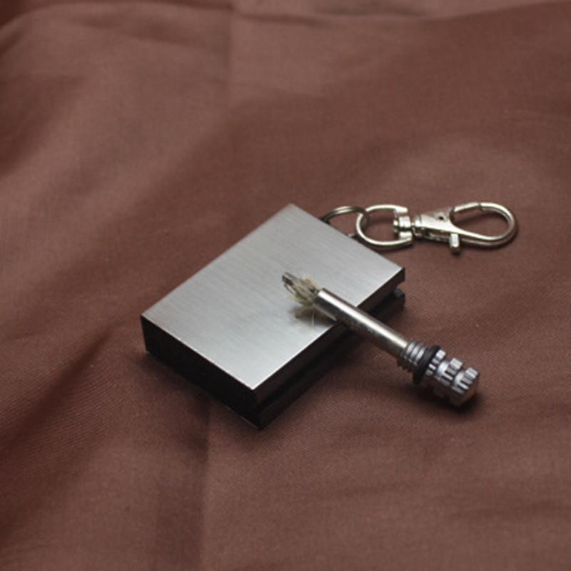 This Instant Emergency Fire Starter Flint is perfect for preppers and during emergency situations. The flint generates sparks at temperatures over 5,000°F, providing a reliable fire starter for camping, survival, and outdoor activities.