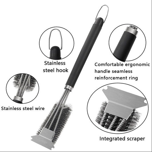Stainless Steel BBQ Grill Cleaning Tool