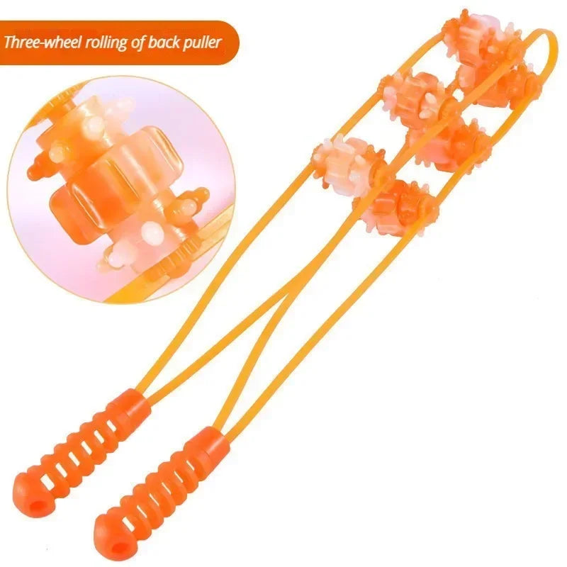 Improve circulation and relieve muscle tension with our Hand-held Roller Muscle Massager. With its ergonomic design and multiple massage nodes, this tool targets trigger points and provides deep tissue massage.