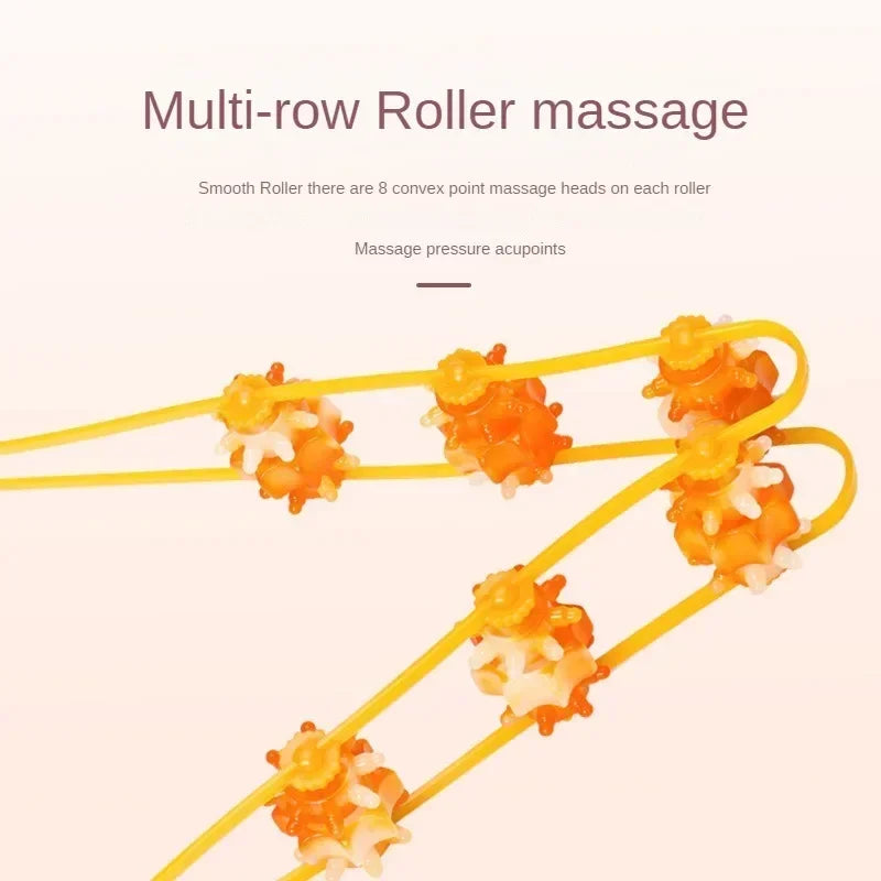 Improve circulation and relieve muscle tension with our Hand-held Roller Muscle Massager. With its ergonomic design and multiple massage nodes, this tool targets trigger points and provides deep tissue massage.