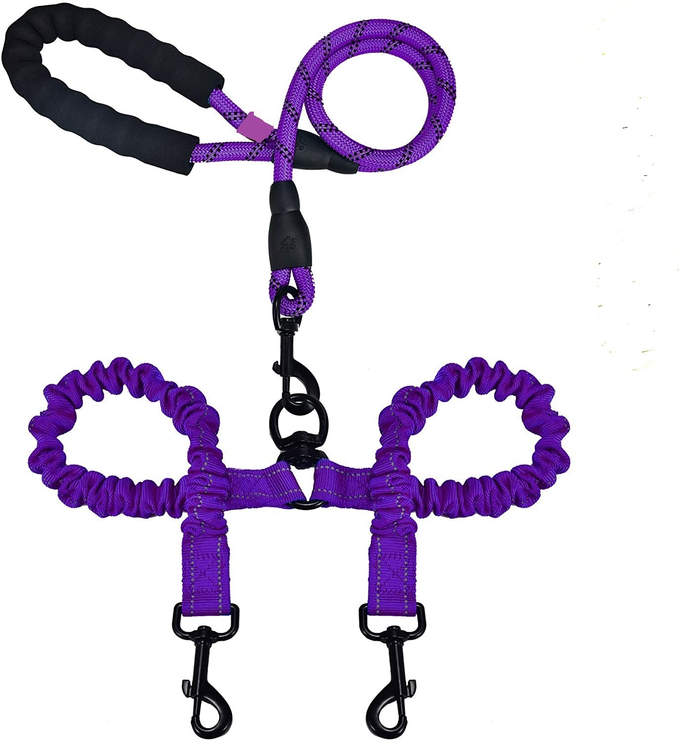 The Explosion-Proof Double-Headed Luminous Pet Leash offers enhanced safety for pet owners who walk multiple pets simultaneously. Engineered with explosion-proof materials, this durable leash ensures maximum strength and reliability.