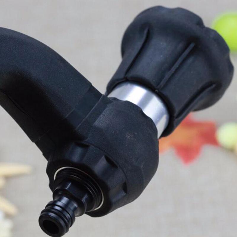 Transform your ordinary garden hose into a powerful cleaning and watering machine with the Mighty Blaster Garden Water Nozzle! With its adjustable spray settings, easily wash away dirt and grime or gently water delicate plants. Save time and effort with this versatile tool.
