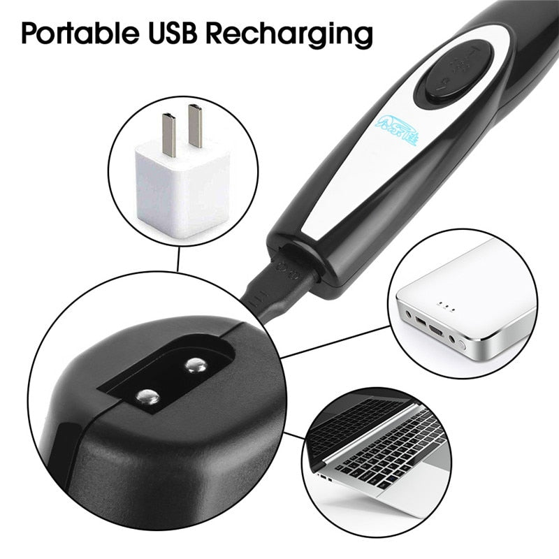Low-Noise Professional Pet Paw Hair Trimmer