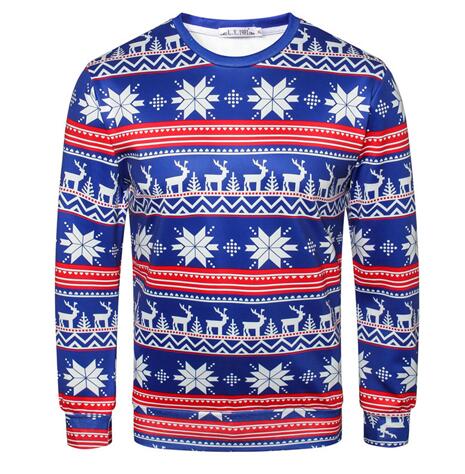 Stay cozy this winter in these delightful 3D Christmas patterned pullover sweaters! Boasting a festive look and feel, these festive sweaters will make your celebrations even more merry and bright. Plus, with their snug fit and ultra-comfy fabric, you'll be making the winter season magical and warm in no time!