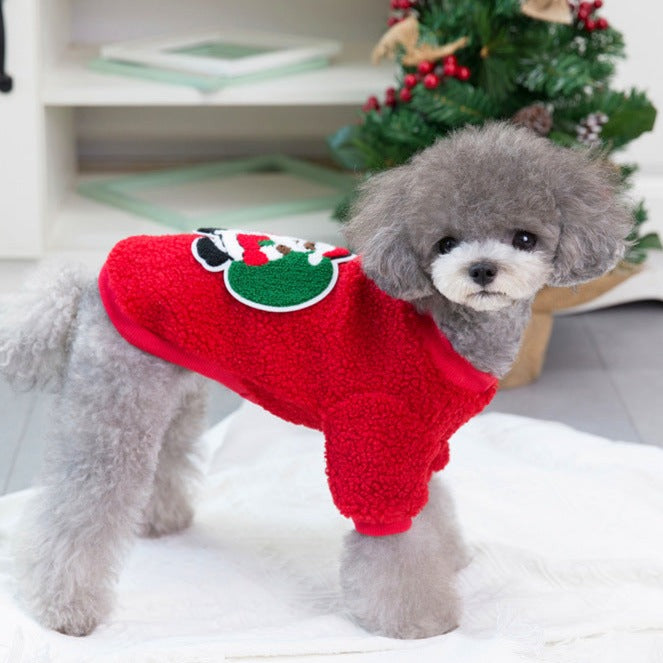 Bring on the holiday cheer with these fun, festive, and cozy Warm Christmas Dog Sweaters! Keep your pup feeling warm and looking cool this season in a holiday sweater that's as comfy as it is charming. They're the perfect accessory for your fur-baby's holiday season!