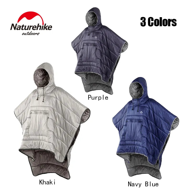 Stay warm and dry on your next adventure with our Sleeping Bag Waterproof Warm Travel Poncho! This versatile poncho not only provides waterproof protection, but also converts into a cozy sleeping bag for a comfortable night's sleep.