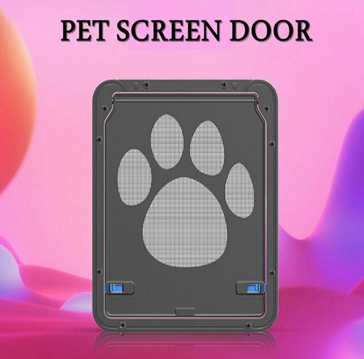 Our Lockable Magnetic Screen Pet Door is the perfect way to give your beloved pet freedom to enter and exit the house safely. The magnetic closure helps keep the door securely shut, ensuring your home's security, while the sturdy build makes installation a breeze.