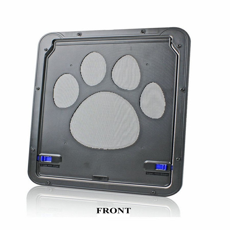 Our Lockable Magnetic Screen Pet Door is the perfect way to give your beloved pet freedom to enter and exit the house safely. The magnetic closure helps keep the door securely shut, ensuring your home's security, while the sturdy build makes installation a breeze.