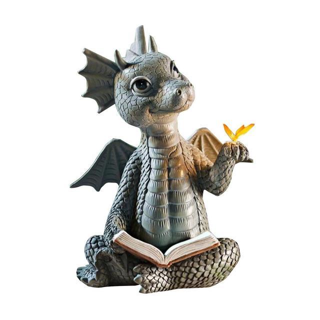 See your garden transform with these irresistibly cute little dragon sculptures! Instantly add a touch of mythical charm and an undeniable dose of charm. These friendly little guys are sure to brighten up any outdoor space!