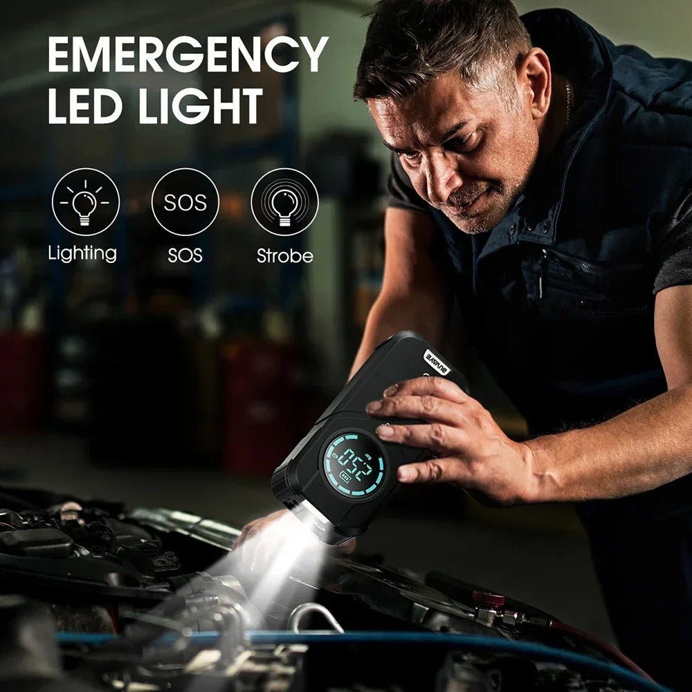 4 in 1 Multi-function Emergency Car Jump Start & Air