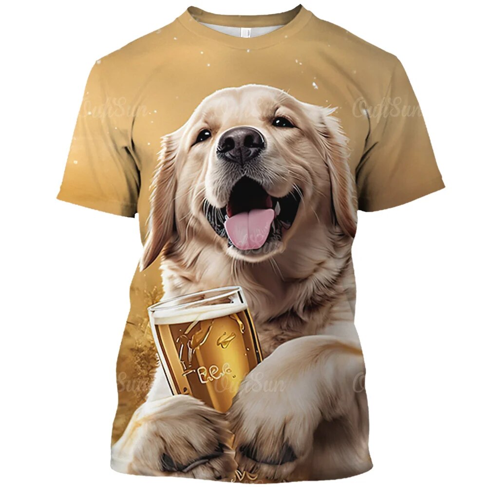 Call Mama, Pet Puppies, Drink Whiskey T-Shirt - XL